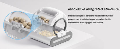 DOEL 65L Smart Self-Cleaning Cat Litter Box, App Control, 2.4G WiFi